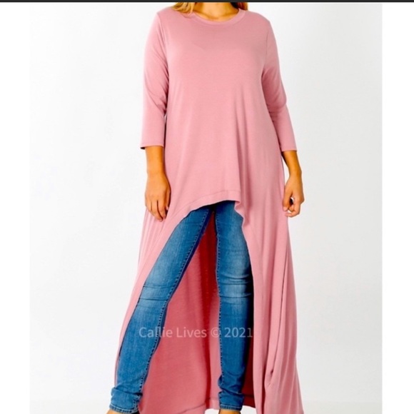 Callie Lives HP Hi Low Tunic Top Size: 3X Callie Lives - Picture 5 of 8